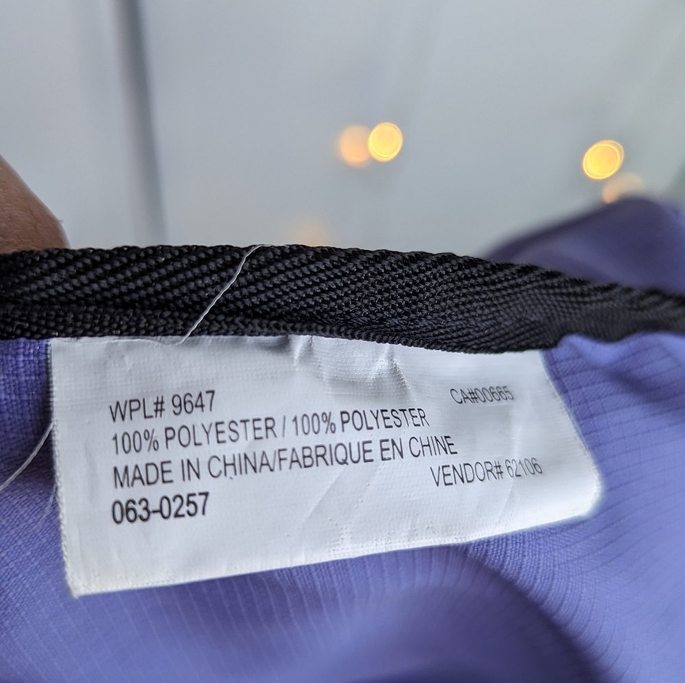 Eddie Bauer Purple Drawstring Backpack - image 2